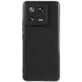 Husă TPU Mată Antiamprentă Xiaomi 13 Pro - Negru