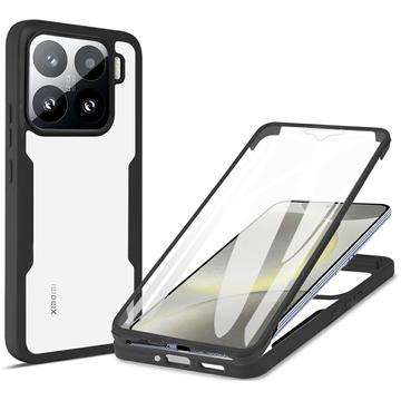 Husă Xiaomi 15 - 360 Protection - Negru / Clar