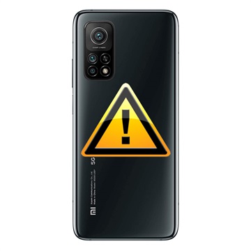 Reparație Capac Baterie Xiaomi Mi 10T 5G/10T Pro 5G - Negru