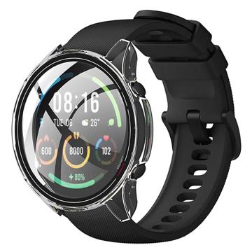 Husă Plastic cu Protector Ecran - 9H - Xiaomi Mi Watch Color - Clar