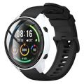 Husă Plastic cu Protector Ecran - 9H - Xiaomi Mi Watch Color - Alb