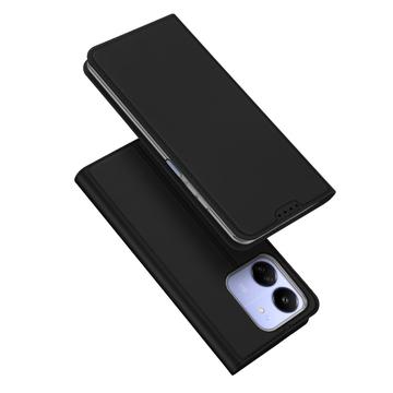 Husă Flip Xiaomi Poco C65/Redmi 13C - Dux Ducis Skin Pro - Negru