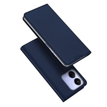 Husă Flip Xiaomi Poco C65/Redmi 13C - Dux Ducis Skin Pro - Albastru