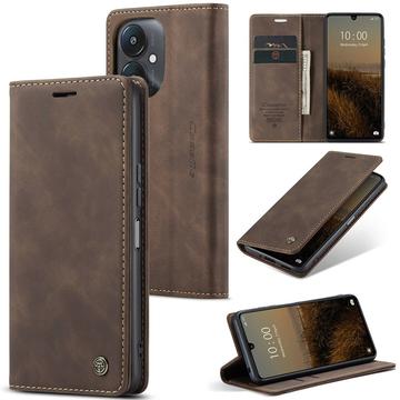 Husă Portofel Xiaomi Redmi 13C 5G/Poco C65 - Caseme 013 - Cafeniu