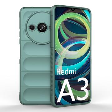 Husă TPU Xiaomi Redmi A3 - Rugged - Verde