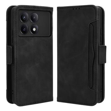 Husă Portofel Xiaomi Redmi K70/K70 Pro/Poco F6 Pro - Cardholder - Negru