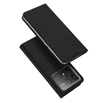 Husă Flip Xiaomi Redmi K70/K70 Pro/Poco F6 Pro - Dux Ducis Skin Pro - Negru