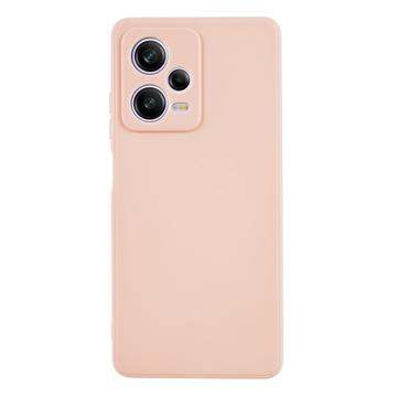 Husă TPU Mată Antiamprentă Xiaomi Redmi Note 12 Pro - Roz