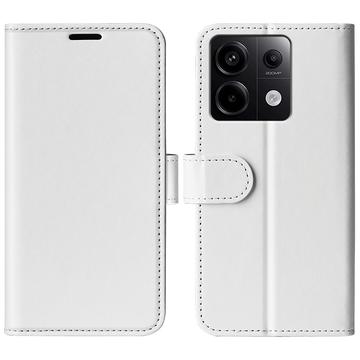 Husă Portofel cu Închidere Magnetică Xiaomi Redmi Note 13 Pro - Alb