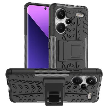 Husă Hibrid cu Stand Xiaomi Redmi Note 13 Pro+ - Negru