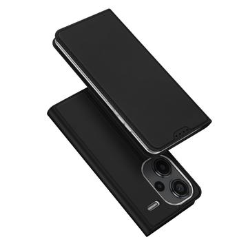 Husă Flip Xiaomi Redmi Note 13 Pro+ - Dux Ducis Skin Pro - Negru