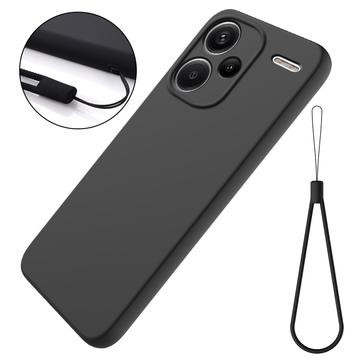 Husă Silicon Xiaomi Redmi Note 13 Pro+ - Liquid - Negru