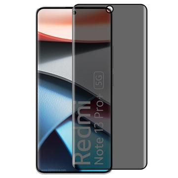 Protector de Ecran pentru Xiaomi Redmi Note 13 Pro+ - Privacy Full Cover - Marginea Neagră