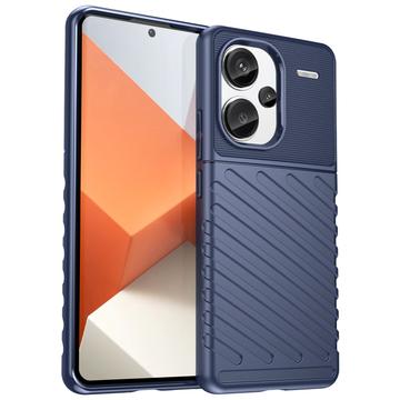 Husă TPU Xiaomi Redmi Note 13 Pro+ - Seria Thunder - Albastru