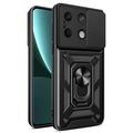 Husă Hibridă Xiaomi Redmi Note 13 cu Inel Rotativ cu Ecran pentru Cameră