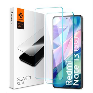 Protecție Ecran Xiaomi Redmi Note 13 - Spigen Glas.tR Slim - 9H - 2 Buc.