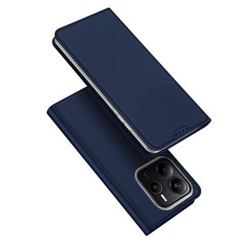 Husă Flip Xiaomi Redmi Note 14 - Dux Ducis Skin Pro - Albastru