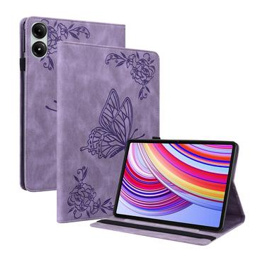 Folio Husă Butterfly Xiaomi Redmi Pad Pro/Poco Pad - Violet