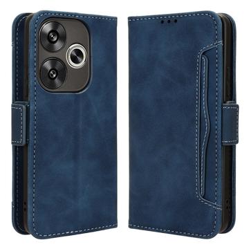 Husă Portofel Xiaomi Redmi Turbo 3/Poco F6 - Cardholder - Blu