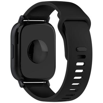 Curea Silicon Moale Xiaomi Redmi Watch 5 Active - Negru