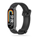 Curea TPU Xiaomi Smart Band 8/9 NFC TPU Strap - Tech-Protect Iconband Pro - Negru