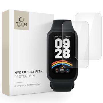 Xiaomi Smart Band 9 Active Tech-Protect Hydroflex Fit + Protector de ecran - 2 buc. - Transparent