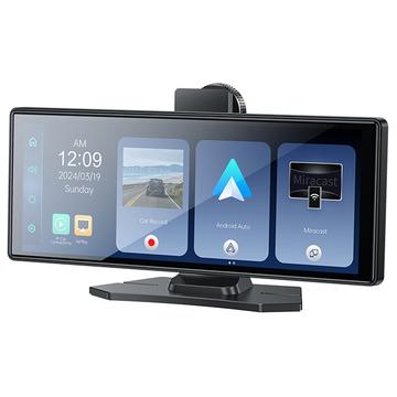 Yesido KM19 Bluetooth Car Stereo cu navigație CarPlay / Android Auto și cameră video spate - 10.2"