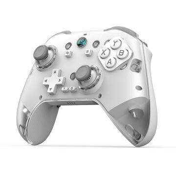 Z04 Controler de joc wireless cu bază de încărcare - Nintendo Switch/PC/ Android/iOS - Alb