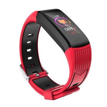 Zero Waterproof Fitness Tracker cu monitor de tensiune arterială - Roșu