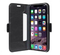 Husă Piele Portofel iPhone 12/12 Pro - dbramante1928 Copenhagen Slim - Negru