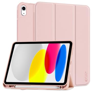 Husă Folio cu trei pliuri iPad (2022) Tech-Protect SmartCase Pen - Roz