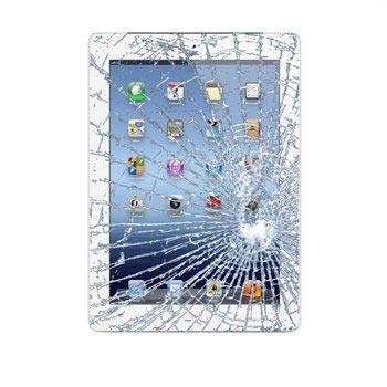 Reparație Geam Cu Touchscreen iPad 3 - Alb