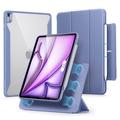 Husă Folio cu trei pliuri iPad Air 13 (2024) ESR Rebound Hybrid - Lavandă