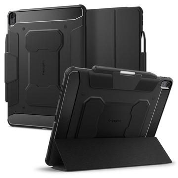 Husă Folio iPad Air 13 (2024) - Spigen Rugged Armor Pro - Negru