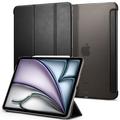 iPad Air 13 2024/2025 Spigen Smart Fold Folio caz - negru