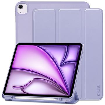 Husă Folio cu trei pliuri iPad Air 13 (2024) Tech-Protect SmartCase Pen - Violet