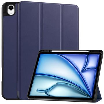 Husă Smart Folio iPad Air 13 (2025) Tri-Fold - albastru închis