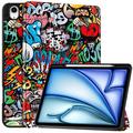 Husă Smart Folio iPad Air 13 (2025) Tri-Fold - Graffiti