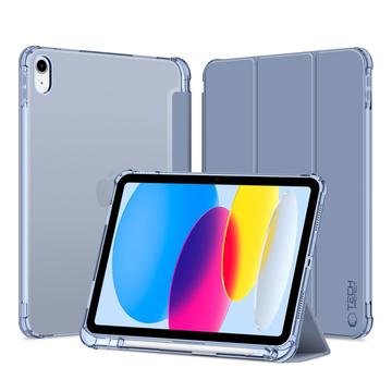 Husă Folio cu trei pliuri iPad (2022) Tech-Protect SmartCase Pen Hybrid - Cristal Albastru