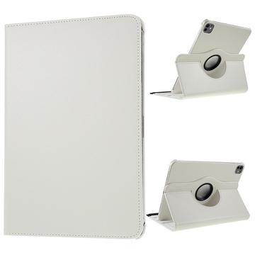 Husă Folio Rotativă 360 iPad Pro 11 (2024) - Alb