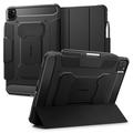 Husă Folio iPad Pro 11 (2024) - Spigen Rugged Armor Pro - Negru