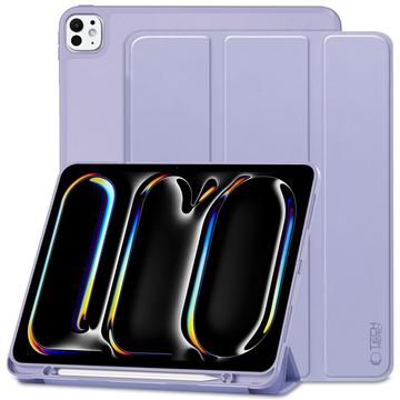 Husă Folio cu trei pliuri iPad Pro 11 (2024) Tech-Protect SmartCase Pen - Violet