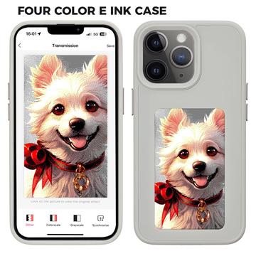 Husă iPhone 11 Pro InkZone DIY E-Ink NFC