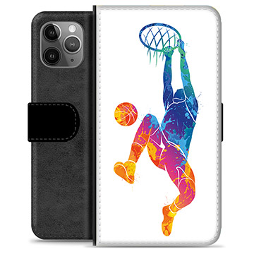 Husă Portofel Premium - iPhone 11 Pro Max - Slam Dunk