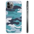 Husă TPU - iPhone 11 Pro Max - Camuflaj Albastru