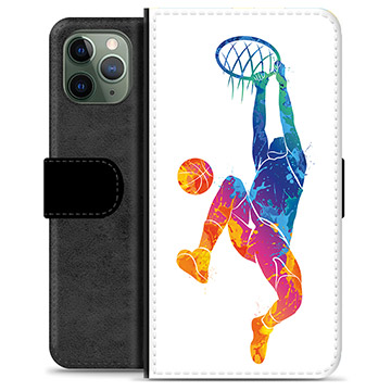 Husă Portofel Premium - iPhone 11 Pro - Slam Dunk