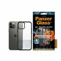 Husă Antibacteriană iPhone 12/12 Pro - PanzerGlass ClearCase - Negru / Clar