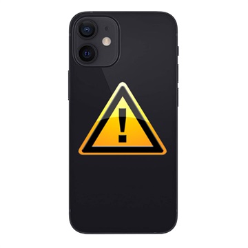 Reparație Capac Baterie iPhone 12 - inclusiv ramă - Negru