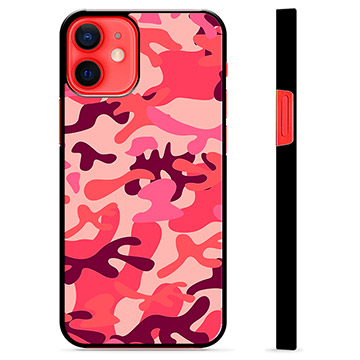 Capac Protecție - iPhone 12 mini - Camuflaj Roz