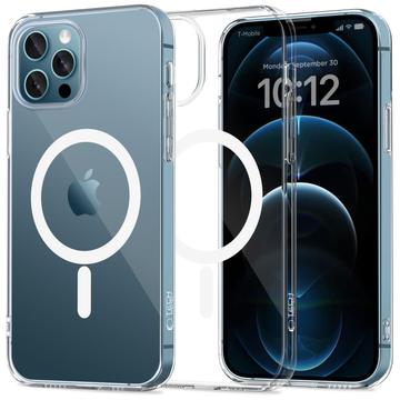 Husă TPU magnetică iPhone 12/12 Pro Tech-Protect FlexAir - transparentă